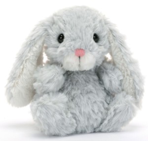 Peluche Lapin Yummy Silver - 15 cm