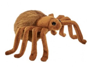 Peluche Araignée Brune - 15 cm