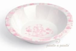 Assiette Creuse Ours Rose