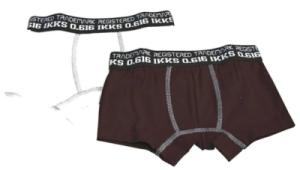 Lot de 2 Boxers Noir et Blanc - 6 ans