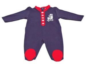 Pyjama Bleu Marine Officier - 6 mois