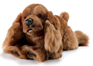 Peluche Chien Cocker - 27 cm