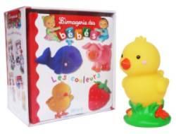 Coffret Livre Les Couleurs et Figurine Poussin