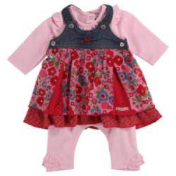 Combilong Robe Indigo Trip 18 mois