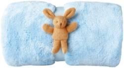 Couverture Lapin Bleue 65x90 cm