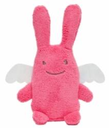 Peluche Ange Lapin Fuchsia 18 cm