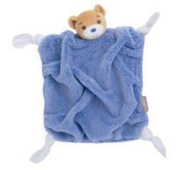 Doudou Ours Plume Indigo