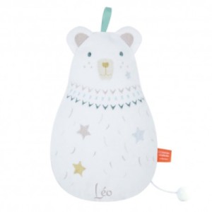 Peluche Musicale Ours Blanc Dounimaux