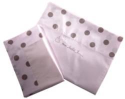 Drap de Lit et Taie Oreiller Bisous Rose