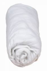 Drap Housse Jersey Blanc 60x120 cm