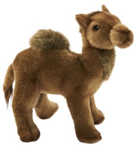 Peluche Bébé Dromadaire - 21 cm