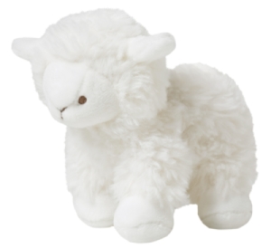 Peluchette Mouton Edmond Ecru - 12 cm