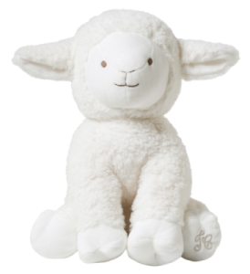 Peluche Mouton Edmond Ecru - 25 cm