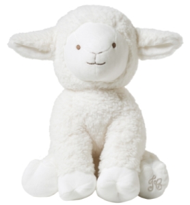 Peluche Mouton Edmond Ecru - 35 cm