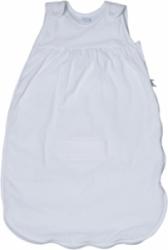 Gigoteuse Ouatiné Pois et Velours Blanc Neige 75 cm TOG2