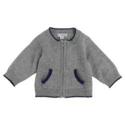 Gilet Zippé Etoile Garçon 6 mois