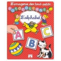 Livre autocollants l'Alphabet L'Imagerie des tout-petits