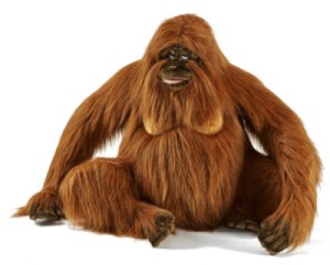 Peluche Orang Outang - 55 cm