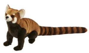 Peluche Panda Roux Assis - 35 cm