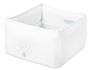 Panier de Toilette Monogramme Blanc