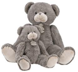 Peluche Calin Ours Taupe - 80 cm