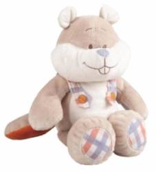 Peluche Castor Charlie Small - 25 cm