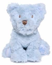 Peluche Chien Martin Bleu - 25 cm