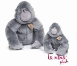 Peluche Gorille Gris - 20 cm