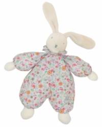 Peluche Lapin à Fleurs Les Douillettes