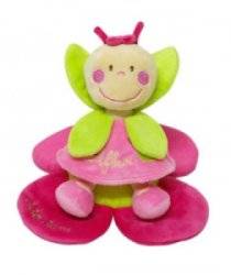 Peluche Musicale Papillon Lilifleur