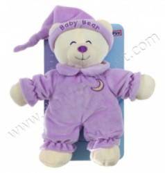 Peluche Ours Parme Baby Bear - 24 cm