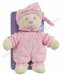 Peluche Ours Rose Baby Bear - 24 cm