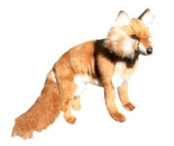 Peluche Renard - 43 cm