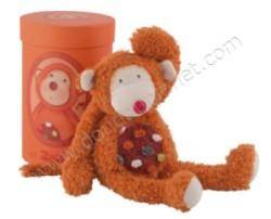 Peluche Singe les Zazous - 33 cm