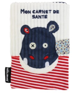 Protège Carnet de Santé Hippopotame Hippipos