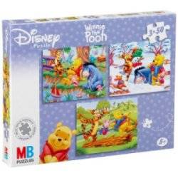 Puzzles Winnie l'Ourson - 3x50 Pièces