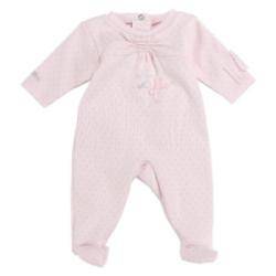 Pyjama Rose Coton Biologique 6 Mois