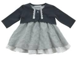 Robe et Bolero Chic Spirit Gris 6 mois