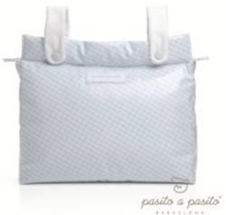 Sac Poussette Carreaux Bleu