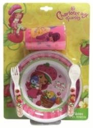 Set Repas Charlotte aux Fraises