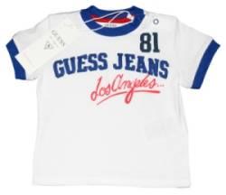 Tee-Shirt Blanc Guess Jeans 24 mois