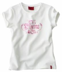 Tee-Shirt Eline Manches Courtes Blanc 3 Ans