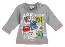 Tee-Shirt Manches Longues Gris 4 Ans