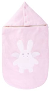 Nid d'Ange Reversible Ange Lapin Rose