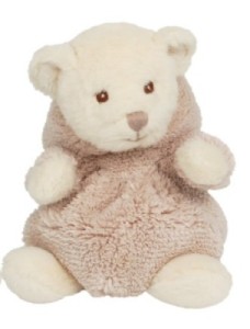 Peluchette Ours Ziggy Taupe - 15 cm