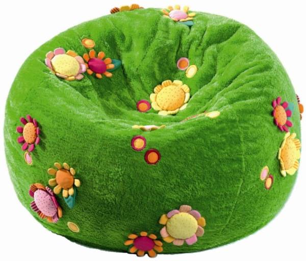 Haba Fauteuil Pouf Douces Fleurs