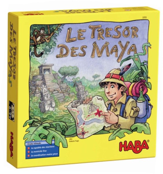 Haba Jeu de Société Le Trésor des Mayas