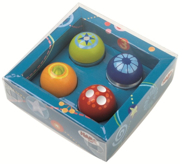 Haba Lot de 4 Boules Découvertes