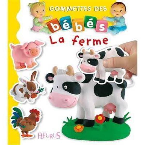 Fleurus Livre Gommettes des Bébés La Ferme