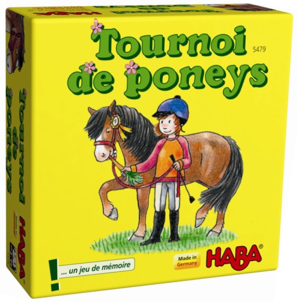 Haba Jeu Tournoi de Poneys